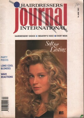 HJ Hairdressers Journal International June 14 1991 Wella  071819AME