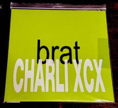 Charli XCX BRAT UK Vinyl Tour Exclusive Translucent Highlighter