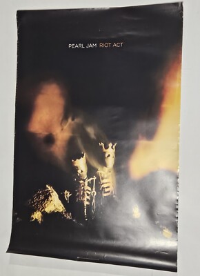 MUSIC POSTER ~ Pearl Jam Riot Act 2002 24x36