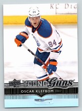 OSCAR KLEFBOM RC YOUNG GUNS 2014-15 UPPER DECK 14-15 NO 224         83418