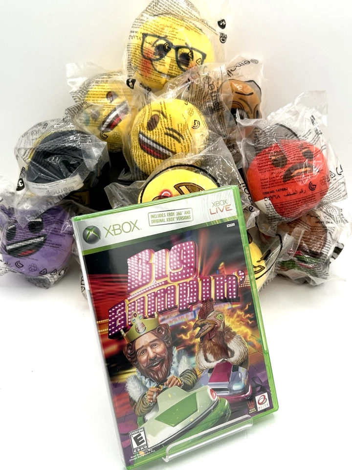 Burger King Bundle BIG BUMPIN New (MICROSOFT XBOX 360, 2006 Promo) + Emjoi's New - Image 2 of 4