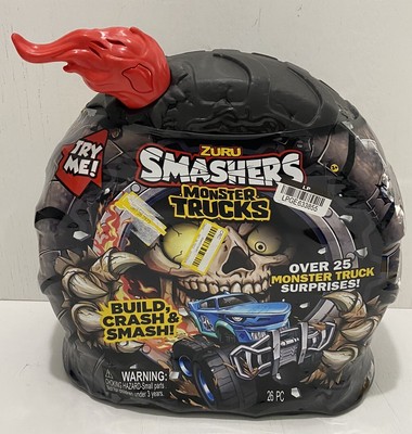Zuru Smashers Monster Wheels Over 25 Monster Truck Surprises New With Sound