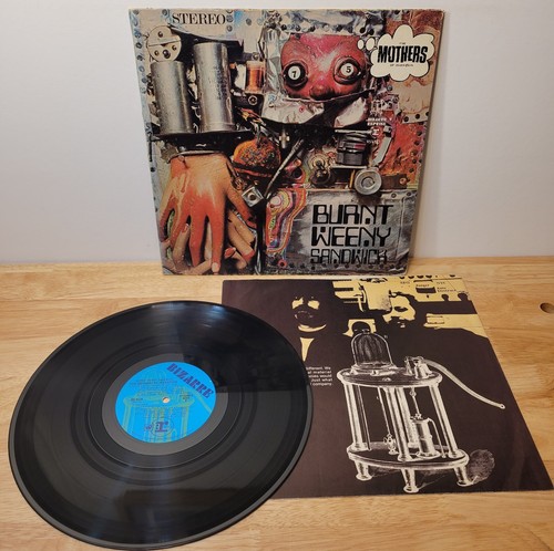 The Mothers Of Invention Burnt Weeny Sandwich Bizzare Records Frank Zappa LP