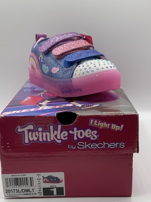skechers rainbow glow