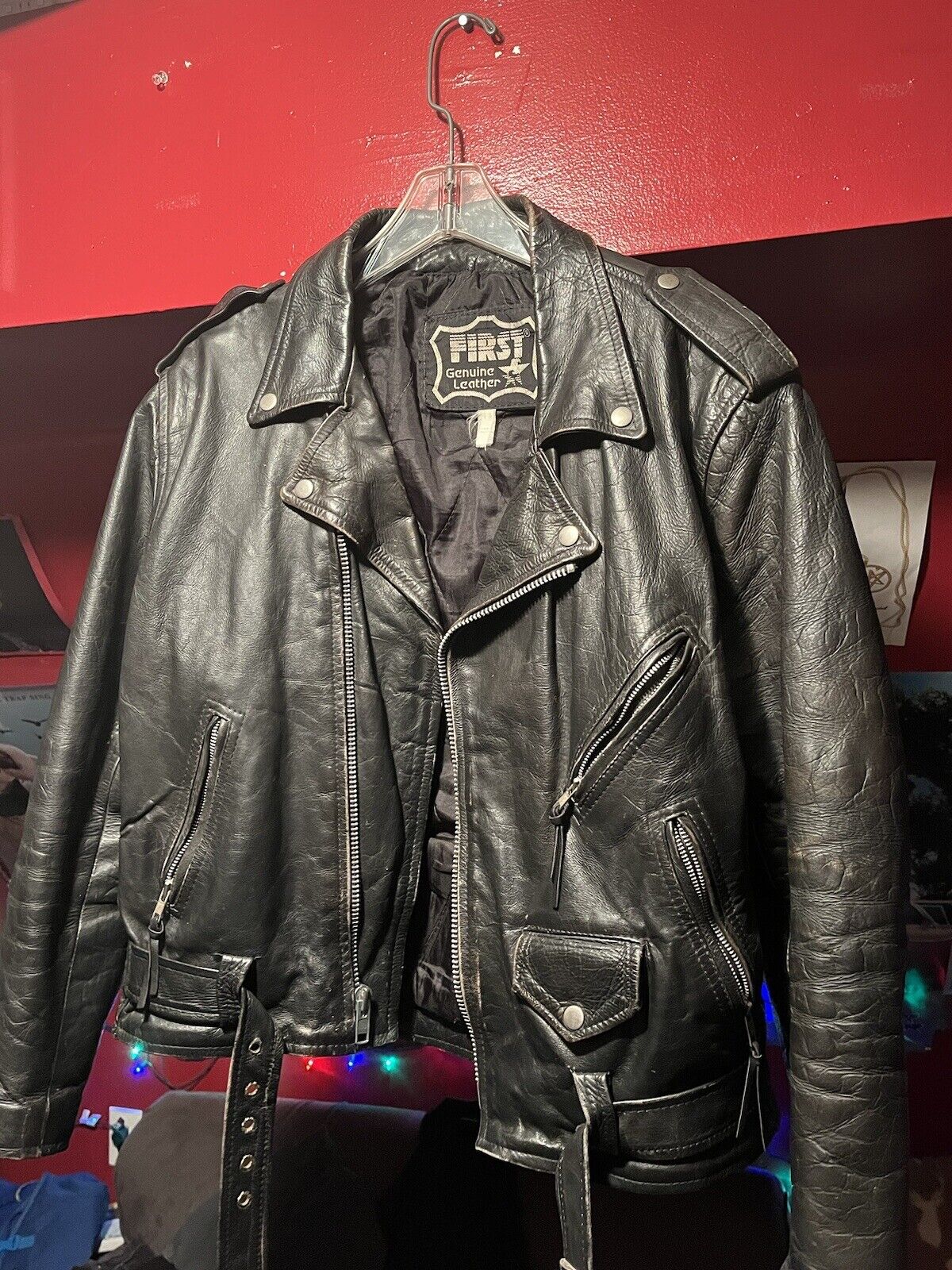 Mens Shearling Leather Jacket | Genuine Leather Shearling Jacket-thanhphatduhoc.com.vn
