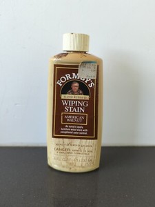 Formby's Hand Rubbed Wiping Stain American Walnut 8 fl oz Full Discontinued K31