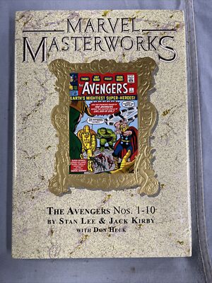 MARVEL MASTERWORKS #4 AVENGERS Volume #1 DM Hard Cover (2023) $75 Global Ship