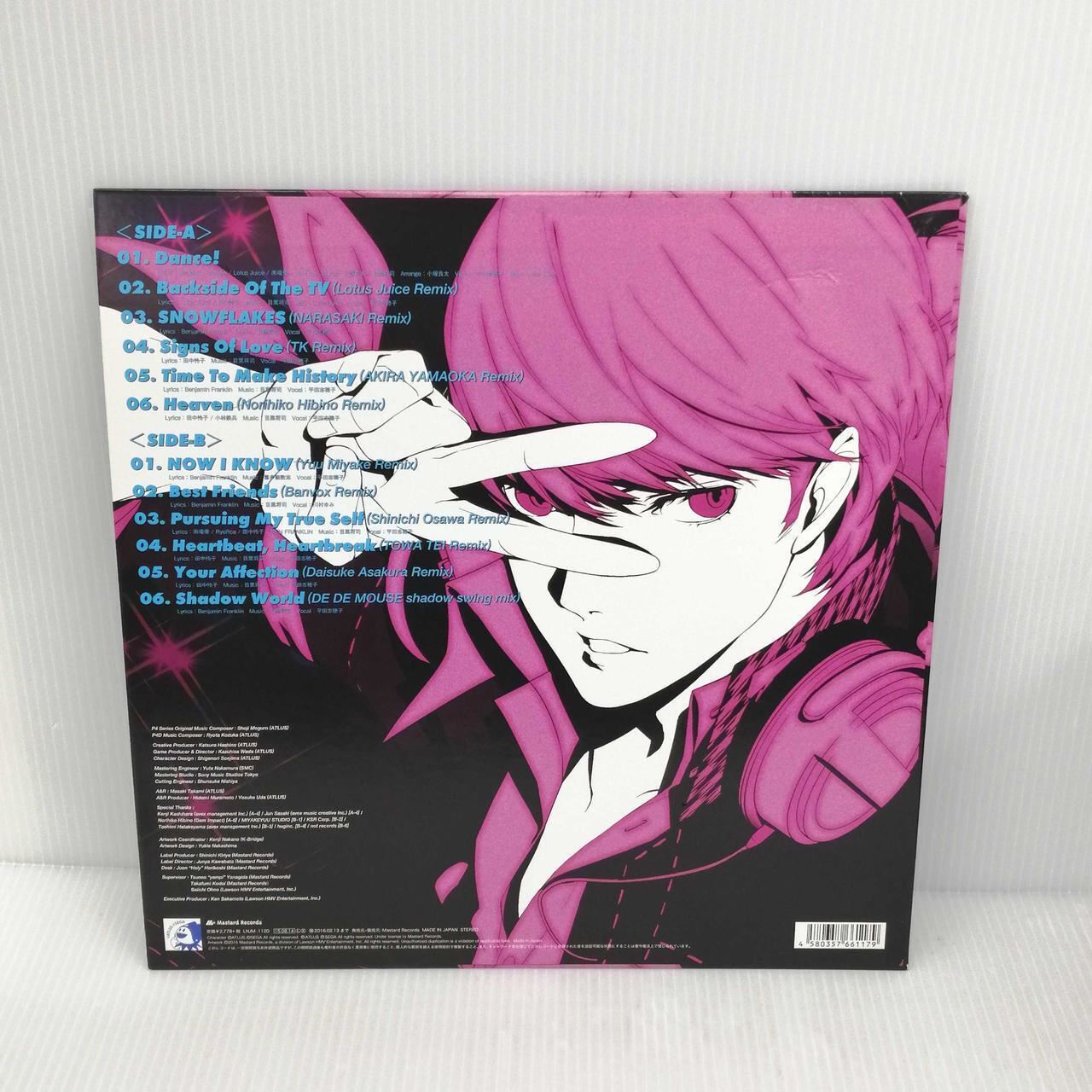 ペルソナ4レコードOST PERSONA 4 VINYL SOUNDTRACK-