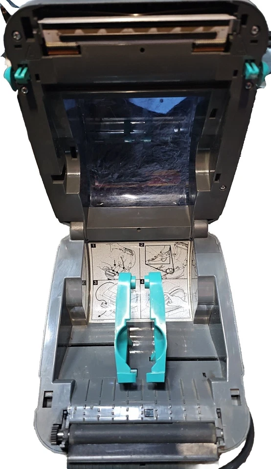 *Tested & working* Zebra ZP 450 CTP Thermal Label Printer WITH Power Adapter - Image 4 of 4