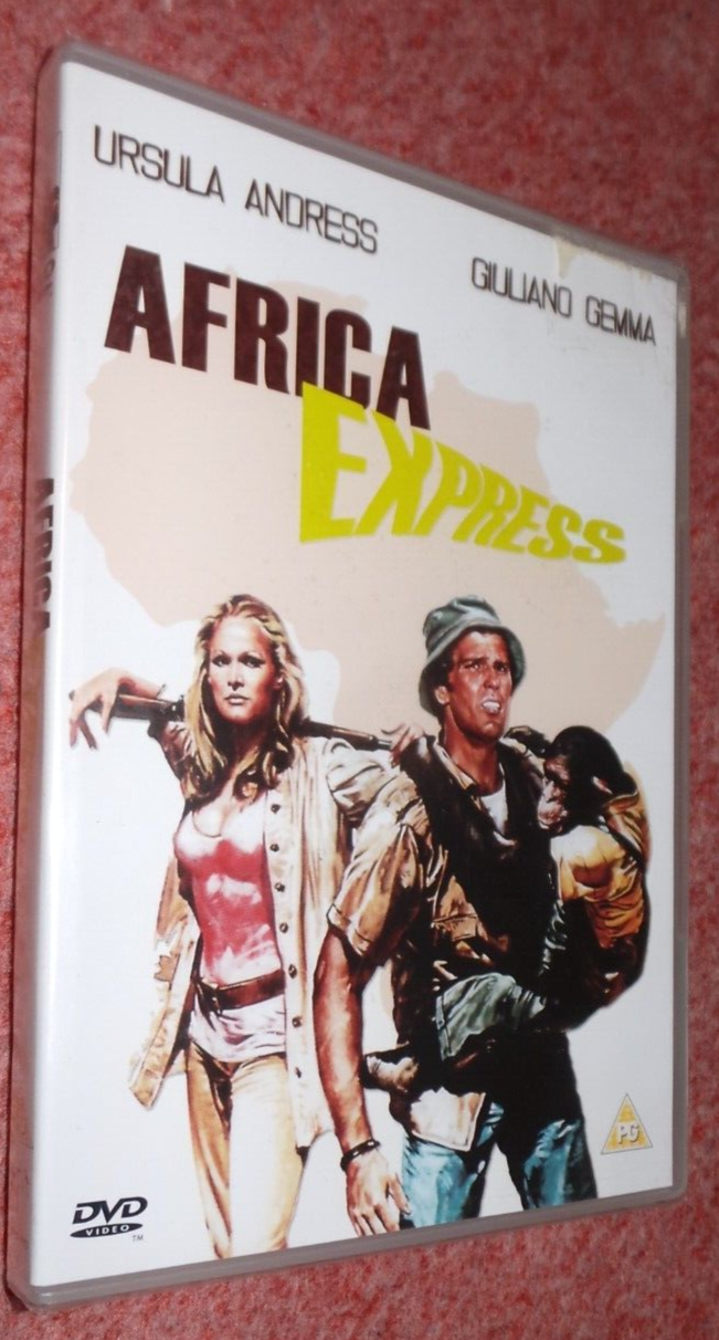 Africa Express (1976) Rare UK DVD, Giuliano Gemma, Ursula Andress New/Sealed
