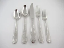 Yamazaki PLATINUM WAVE Frosted 18/10 Stainless Flatware Your Choice of Pieces