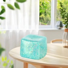 Maltose Cube Stress Squeeze Toy Slow Rebound Anti-Stress Ice Cube TPR Block