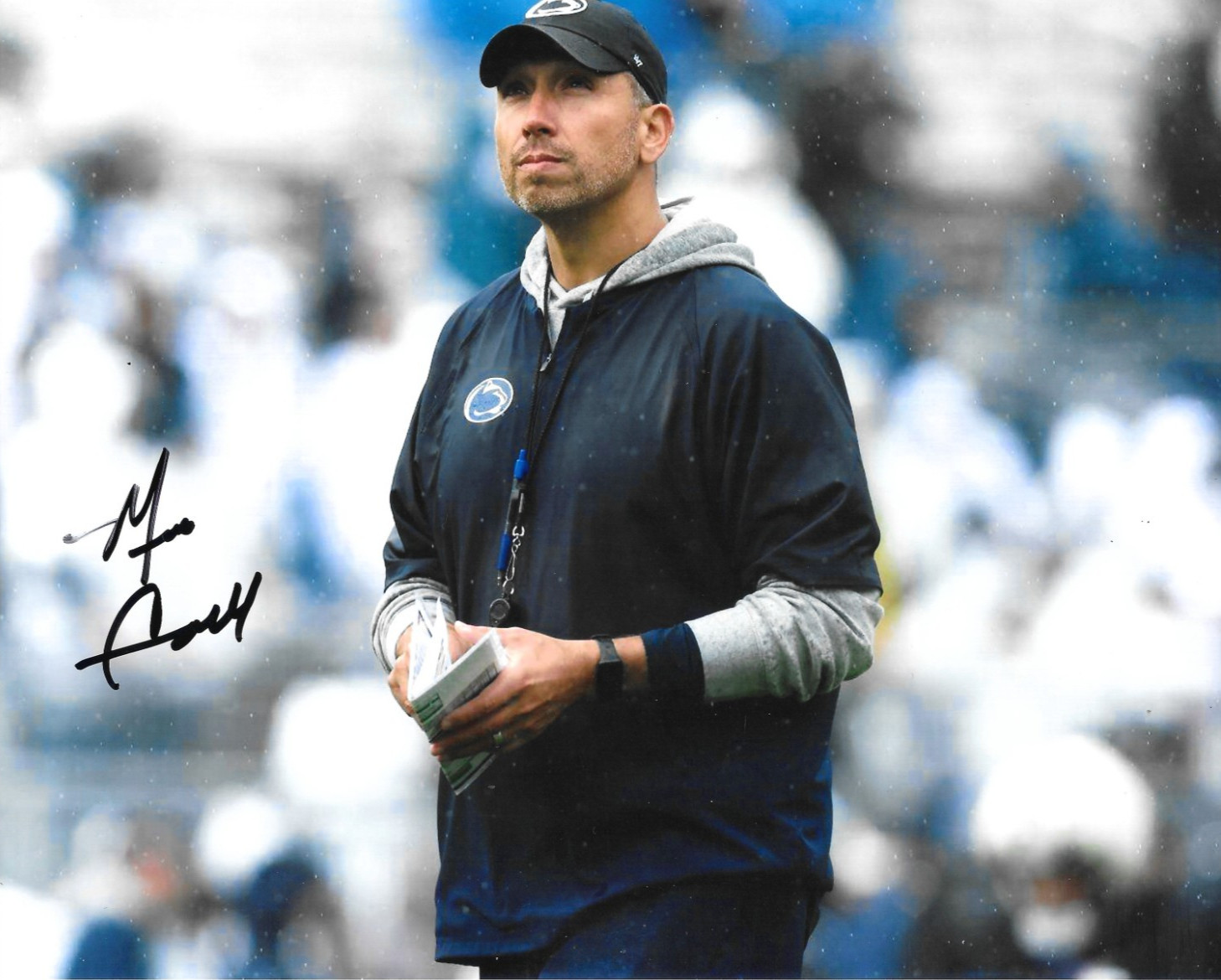 MATT CAMPBELL HAND SIGNED PENN STATE NITTANY LIONS 8X10 PHOTO W/COA