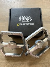 Burgtec B-Rage MK5 Mountain Bike Pedals Silver