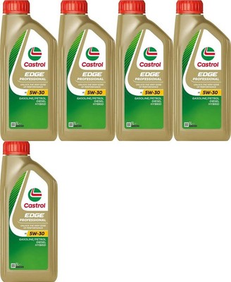 5l Castrol Edge Professional A5 5W-30 Motoröl Ford, Jaguar, Land Rover