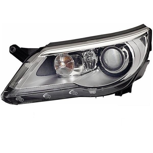 Scheinwerfer Vorne Links FüR VW Tiguan 2007 Al 2011 Bixenon Afs 5N1941039R-image