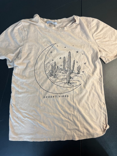 Polagram Short Sleeve Cactus T-Shirt, Desert Life Shirt, Camping Shirt