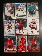 TIMO MEIER  9 CARD LOT  VARIOUS YEARS TIM HORTONS , UD SP  PARKHURST OPC +