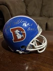 Floyd Little Denver Broncos Autographed Mini Helmet