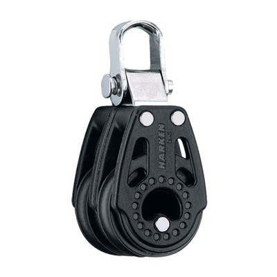 HARKEN 29mm Double Carbo Air Block [381] Sheave, Black