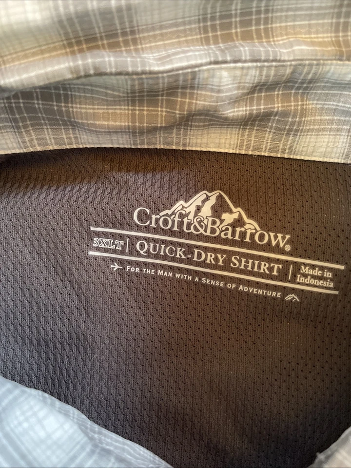 croft barrow quick dry shirt 3XLT - Image 2 of 3