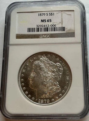 1879-S NGC MS65 Morgan Silver Dollar