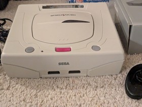 Sega Saturn Lot HiSaturn Console System with 2 Controllers