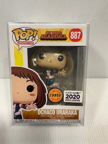 Ochaco Uraraka My Hero Academia Funko Pop! #887  New  in Protector Chase Limited