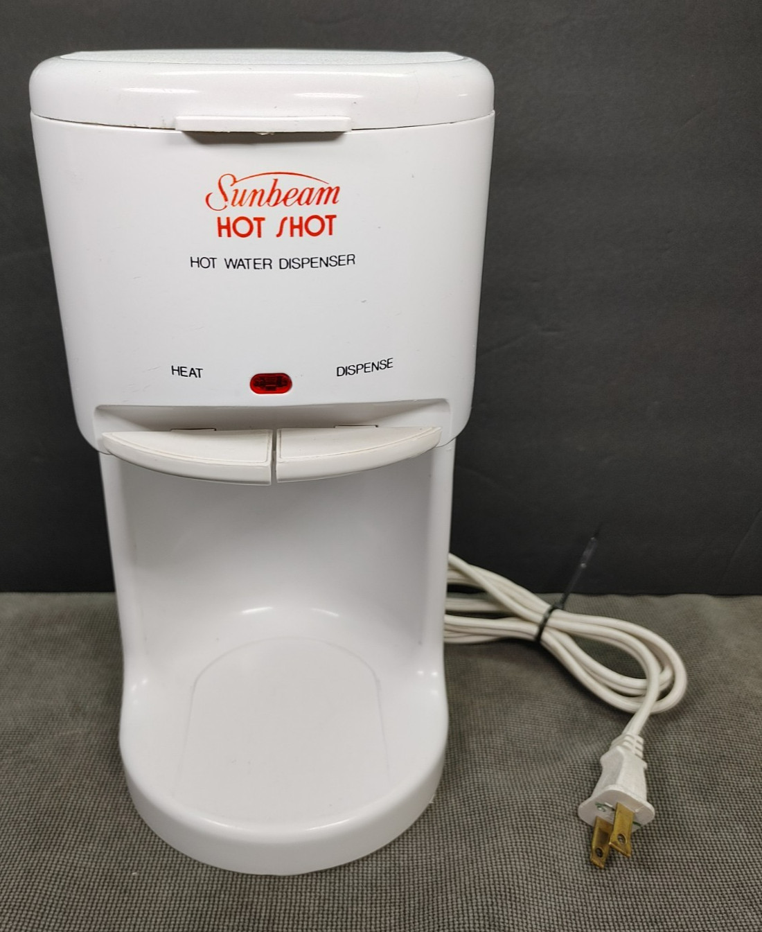 Vintage Sunbeam Hot Shot White Hot Water Dispenser 3211 Tested/Works