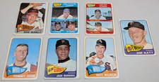 1965 Topps Baseball Pitching Stars Lot Juan Marichal Tommy John Hoyt Wilhelm Kat