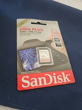 SanDisk Ultra Plus 128GB 130MB/s SDXC UHS-I Memory Card