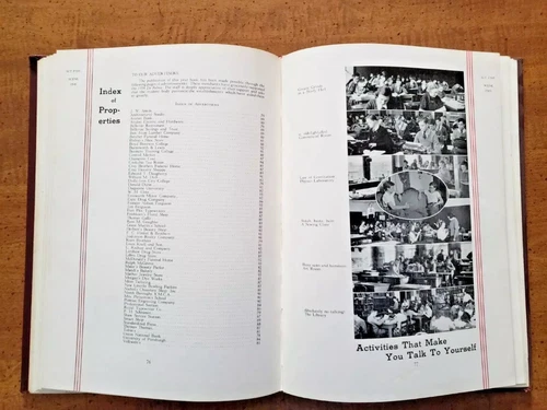1938 "THE DE REBUS" BEN AVON HIGH SCHOOL YEARBOOK, BEN AVON, PA - Picture 11 of 11