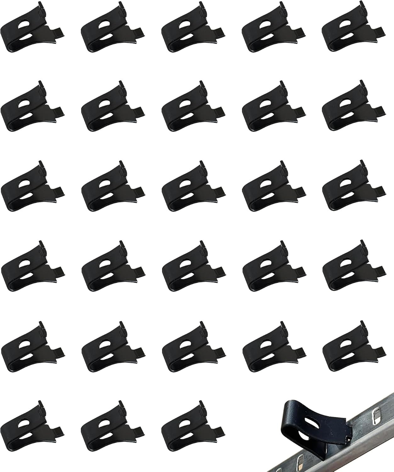 28 Pcs Shelf Clips Adjustable Brackets Fits 255 256 Pilaster Strip
