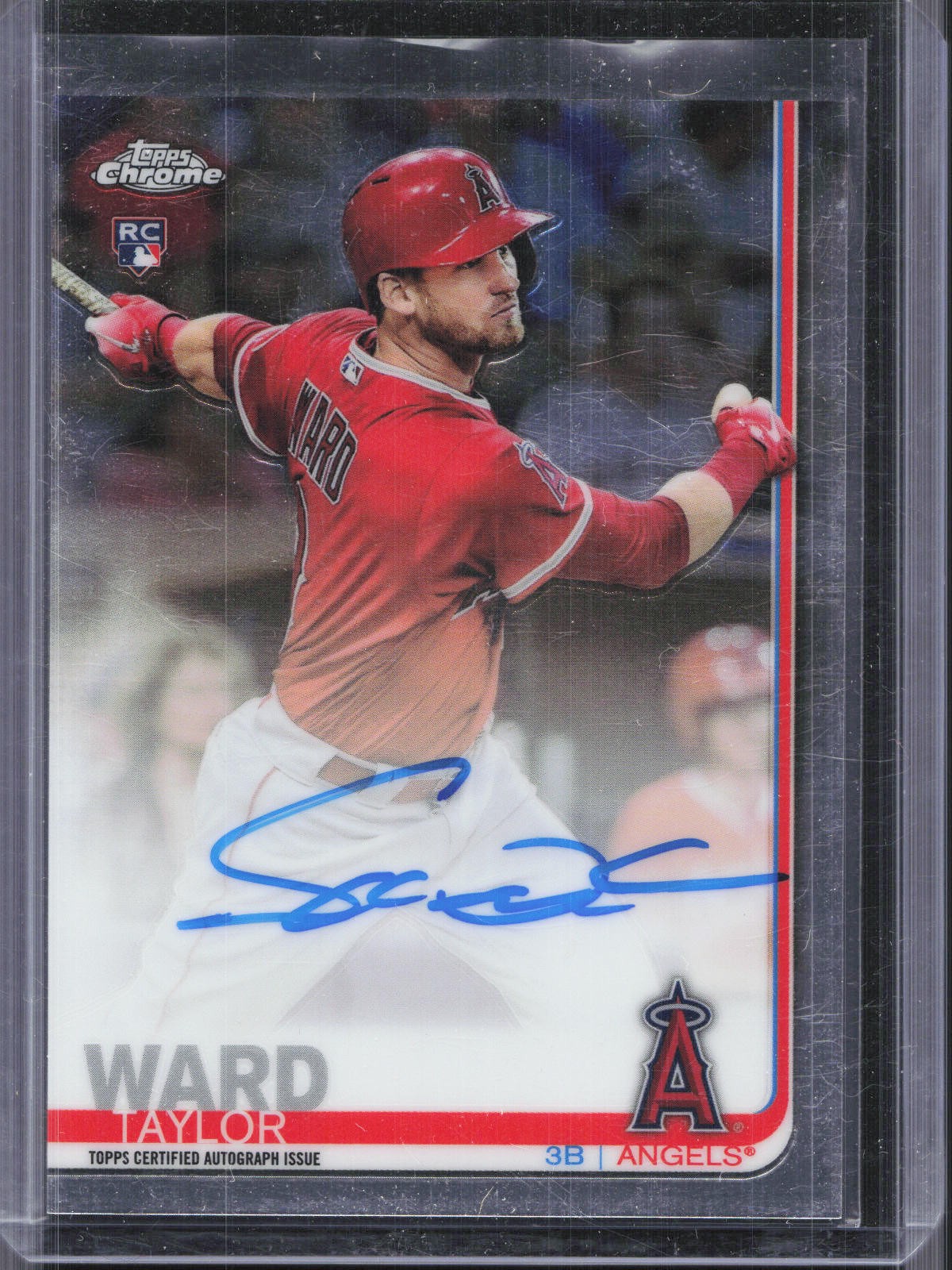 2019 Topps Chrome #RA-TW Taylor Ward Rookie Autographs