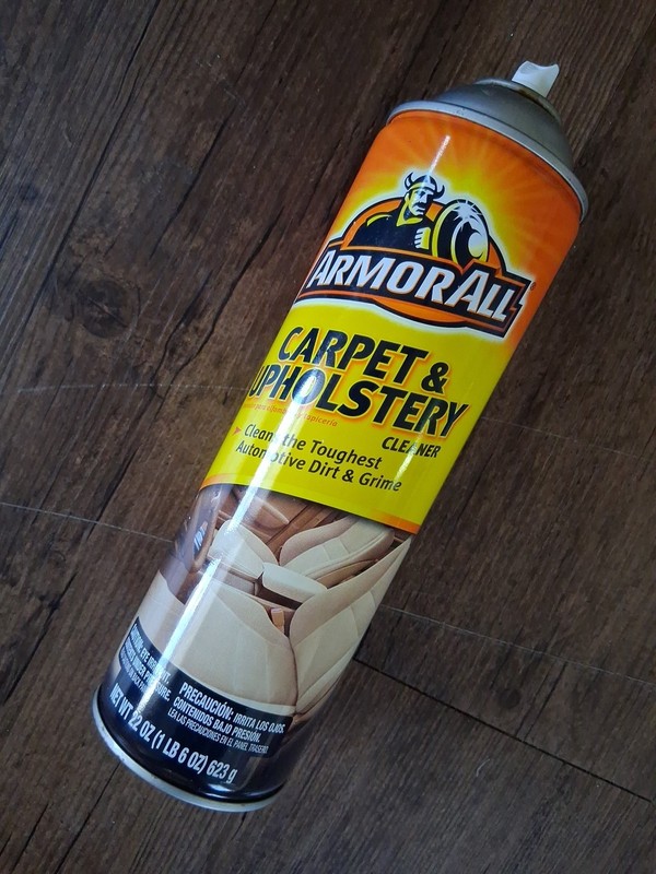 ARMOR ALL FABRIC AND CARPET CLEANER FOR CARS, CAR UPHOLSTERY  CLEANER SPRAY 22oz