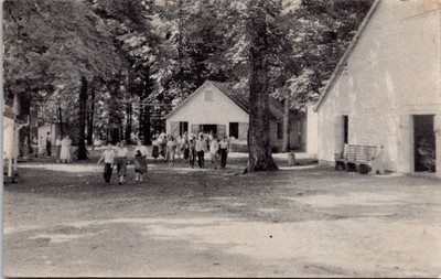 West Chazy Holiness Camp New York Chrome Postcard Wesleyan Methodist c1957