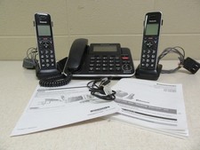 Panasonic 2-in-1 Corded/Cordless Phone w/ 2 Additional Handsets  KX-TGF882B 