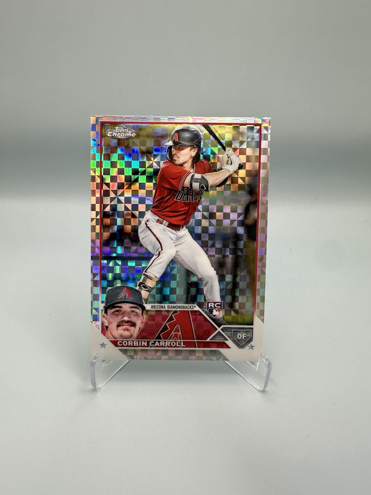 2023 Topps Chrome - Corbin Carroll #95 X-Fractor (RC) Arizona Diamondbacks