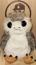 STAR WARS - PORG Plush Talking Sounds Movement - Works - Last Jedi Stuffed Anima
