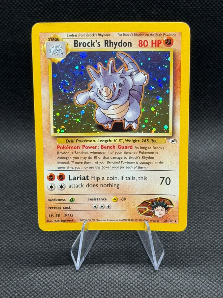 Rhydon Pokemon Card for sale | eBay