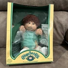 1983 Cabbage Patch Kids Boy Doll in Box. New. Dark Red Hair. Brown Eyes.