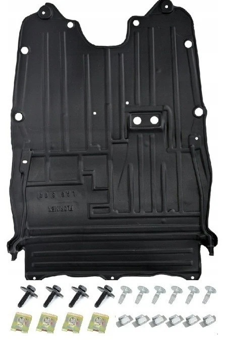 CLIPS + PLAQUE COUVERCLE CACHE PROTECTION SOUS MOTEUR RENAULT LAGUNA III 07-15 - Photo 1/1