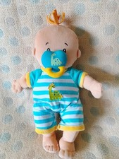 Manhattan Toy Company Stella Baby Boy Doll With Dummy Soft Toy Plush. 14"