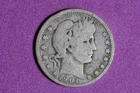 Estate Find 1901 Barber Quarter Dollar #K62142