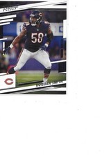 2022 Prestige Roquan Smith Chicago Bears Football Card #54