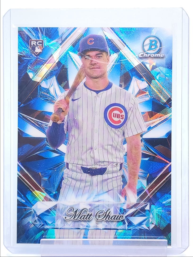 MATT SHAW 2025 BOWMAN CHROME SAPPHIRE SELECTIONS ROOKIE B RC Q4060