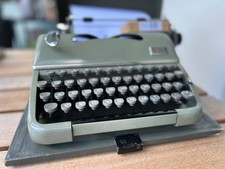 Alte DDR Schreibmaschine Groma Modell N - 320236 - sehr gepflegt