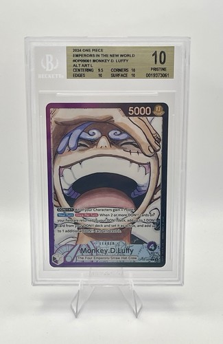 Monkey.D.Luffy (Parallel) graded BGS 10 for sale on eBay