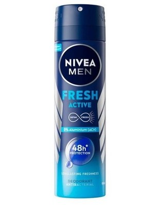 35,50 /L - 6er Pack NIVEA Men Deospray 0% Aluminium - Fresh Active - 150ml