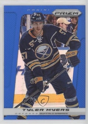 2013-14 Panini Prizm Wal-Mart Blue Prizm Tyler Myers #13 av1